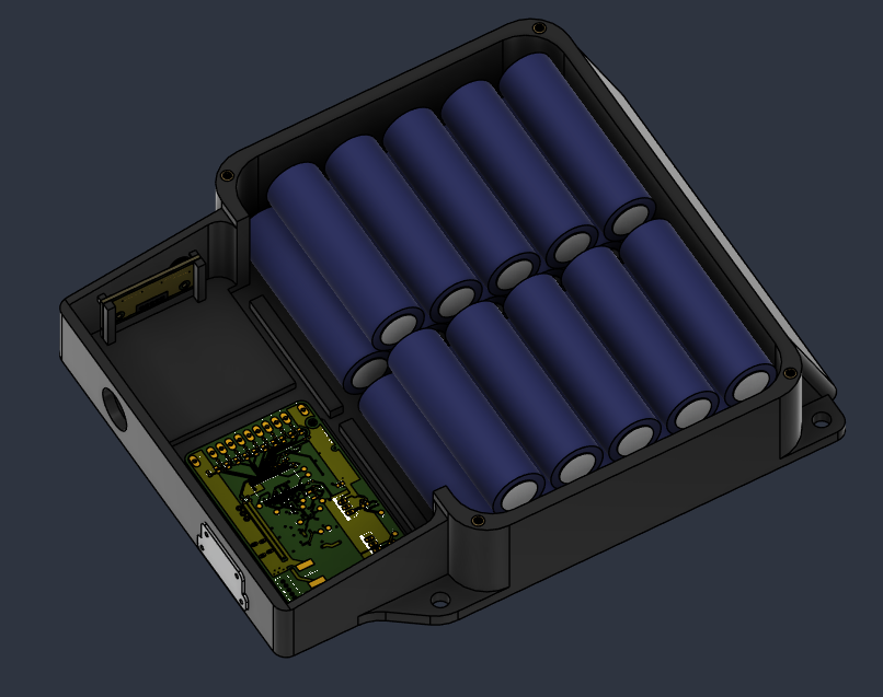 Battery pack for electric skateboard
